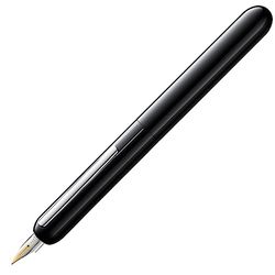 Lamy 1228081 pluma EF modelo diálogo 3 Piano Negro PT, colour negro/plata/oro