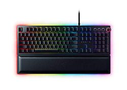Razer Huntsman Elite Gaming Keyboard Opto-Mechanical Purple Switches US-Layout ISO