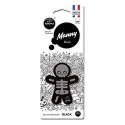 Aroma Car Manny Ar quente - preto