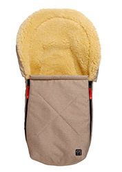 Kaiser 6534174 lamsvel knuffelzakje Emma, zand melange