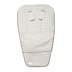 Babyline Little Star sittmatta, unisex, grå