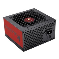 Mars Gaming MPVU750SI, Alimentation ATX 750W, 10 Ans de Garantie, 80 Plus Silver, +87% Efficacité, Technologies AI2-RPM, DC-DC et SMD, PFC Actif, Condensateurs Japonais Toshin Kyogo 105º, Rouge