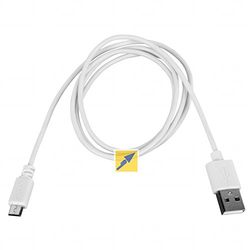 I. cessory Icessory USB A sur Micro USB 2,0 m Blanc