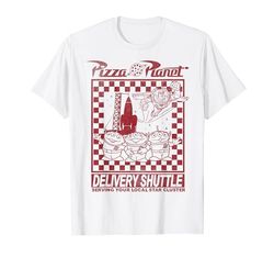 Disney Pixar Toy Story Pizza Planet Delivery Shuttle Camiseta