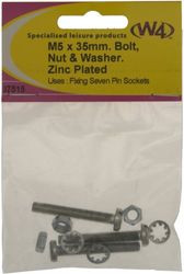 W4 Seven-Pin Bolt Set - Silver