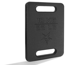 Yes4All BJVQ Cast Iron Ruck Weight Plate, 10 KG