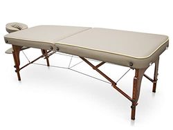 QUIRUMED beige draagbare spa drager van hout