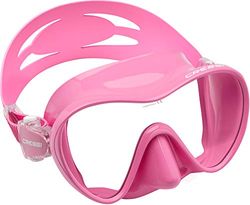 Cressi F1 Mask, Óculos de mergulho monolente, tecnologia Frameless, S