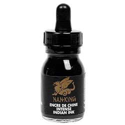 Lefranc & Bourgeois Nan King Calligraphy and Drawing Ink 30ml - Kalligrafie - und Zeichentusche Black