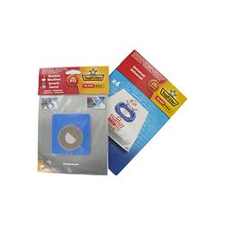 4 stofzuigerzakken Universal Top Filter met Click Bag Adapter voor Moulinex stofzuiger