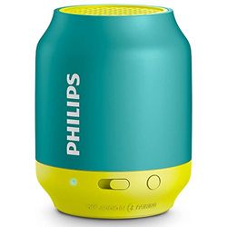 Philips BT50A Altoparlante, Blu/Verde, 6 Ore di Riproduzione