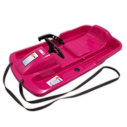 KHW - Slitta Unisex da Ragazzo Snow Fox, 21013, Pink, 95 x 50 x 23 cm