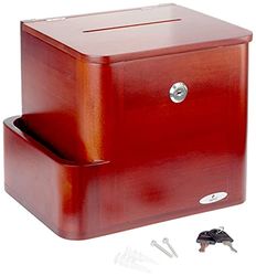 Safco Boîte suggestions bambou avec 2 clés