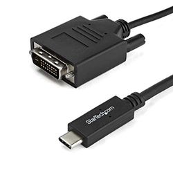 StarTech.com Câble adaptateur USB-C vers DVI-D de 1 m - Câble USB Type-C vers DVI - M/M - 1920 x 1200 (CDP2DVIMM1MB)