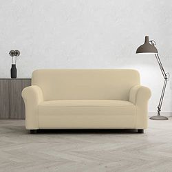 Italian Bed Linen Two-way Sofa Cover More Beautiful Cream 2 Seater