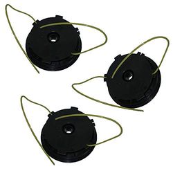 IKRA bobine DA-F15, 73500600-3, set di 3 pezzi, bobine per decespugliatori BF 25, BF 33, BF 43, IBF 25