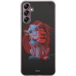 ERT GROUP mobiltelefonfodral för Samsung A14 4G/5G originalt och officiellt licensierat Disney mönster Simba & Friends 001 anpassad till formen på mobiltelefonen, fodral tillverkad av TPU-plast