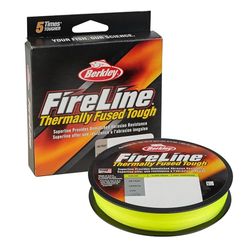 Berkley FireLine® Superline, flamgrön, 30 kg | 13,6 kg, 300 yd | 274 m fiskelina, lämplig för sötvattensmiljöer, rök