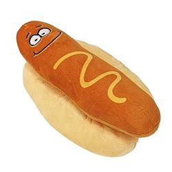Nobby Peluche Hot Dog Classic, 20 cm, 1 pièce