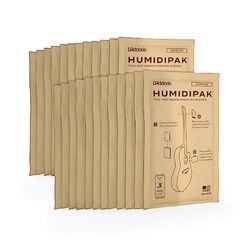 D'Addario Accesorios Paquetes de humidificadores de guitarra, humidificadores de guitarra acústica, paquetes de acondicionamiento del sistema de humidificación bidireccional, 24 paquetes de repuesto