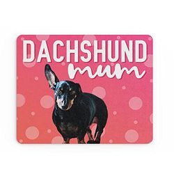 Grappige Muis Mat Kantoor Werk Muismat Bureau Accessoires Computers Collega Collega Teckel Mum Hond Eigenaar Worst Hond Gift Banter MM419