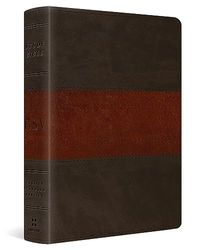 ESV Study Bible, Personal Size: Esv Study Bible, Personal Size - Trutone, Forest/tan, Trail Design
