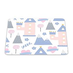 Questo Casa, Rectangle Digital Printed Mouse Pad, Non-Slip Base, for Office and Home, Size: 22 x 18 cm