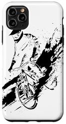 Mountain Biking Sketch Case for iPhone 11 Pro Max