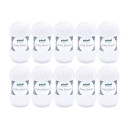 Gründl Baby Dream/White Hilo, Poliéster, Blanco, 10 x 50 g