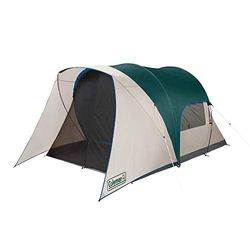 Coleman Tenda da Campeggio per Cabina con portico schermato, Unisex, Evergreen, 4 Persone