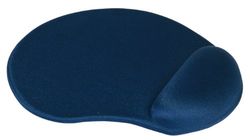 T'nB TSED100B Ergo-Design Mouse Mat with Gel-Filled Hand Rest Blue