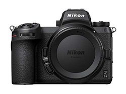 Nikon Fotocamera mirrorless Z6 II Body (24,5 megapixel, ISO ultra ampio, scatto continuo 14 fps, AF con rilevamento degli occhi, slot per schede doppie, video 4K Full HD) VOA060AE