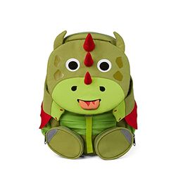 Affenzahn Unisex Kid's Dragon Backpack, Green, One Size