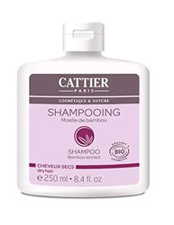 Cattier - Shampoo per capelli secchi, Moelle di bambù, 250 ml