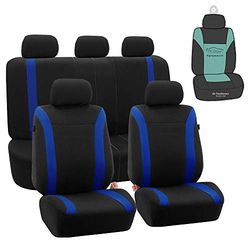 Fh-fb054115 Cosmopolitan Plat Chiffon Housses de siège, airbag Compatible et Banc de Split – La Plupart des Voiture, Camion, SUV, ou Van