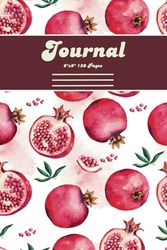 All Over Print, Abstract Design Pomegranate Composition Notebook, 1 John 1:5 Journal for Farmers, Homesteaders, Gardeners, Foodies: 120 Lined Cream ... Eco-Friendly, Garden Collection Book Five