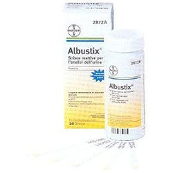 Albustix Proteinas 50 Tiras A2872C52, 50 unidad, 1