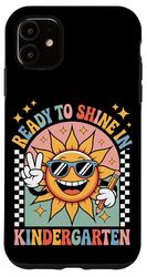 Ready To Shine In Kindergarten Checkered First Day Of Case for iPhone 11