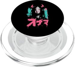 Goth Grunge Demon Anime Chica Waifu Horror Alt Estética PopSockets PopGrip para MagSafe