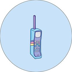 Bonateks, Ronde digitaal bedrukte muismat, antislip onderkant, voor kantoor en thuis, diameter: 22 cm