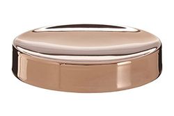Premier Housewares Clara Porte-Savon, en Acier Inoxydable, Or Rose, 11 x 11 x 2 cm