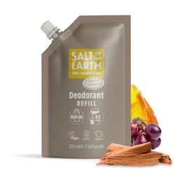 Salt of the Earth – Ricarica per deodorante roller naturale, 3 applicazioni – Amber & Sandalo – Vegano, protezione di lunga durata, certificato Leaping Bunny, prodotto nel Regno Unito – 2