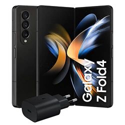 Samsung SM-F936BZKCEUE Galaxy Z Fold4 sbloccato Smartphone 5G Caricatore incluso, pieghevole, Android SIM Free, 512GB, Display Dynamic AMOLED 2X 6.2”/7.6”1,2, Phantom Black 2022 [Versione Italiana]