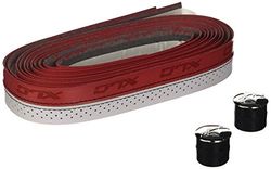 XLC GR-T04 Cinta Manillar Blanca/ROJA MICROFIBR/PU
