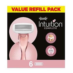 Wilkinson Sword Intuition Complete - Rasoi da donna, 6 pezzi