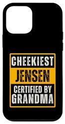 Carcasa para iPhone 12 mini Cheekiest Jensen Certified by Grandma Family Funny