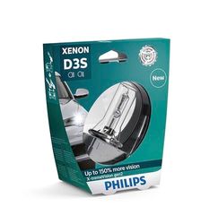 Philips 42403XV2S1 Faróis dianteiros de xenon com lâmpada X-tremeVision gen2 D3S, 1 unidade