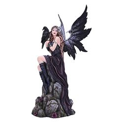 Nemesis Now Ravina figurka 38 cm, żywica, figurka wróżki, gotycki gadżet fantasy, odlew z najlepszej żywicy, ręcznie malowana