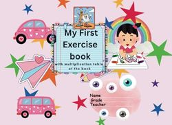 My First Exercise Book: Learning and Writing Fun: A Ruled Notebook for Preschool and Kindergarten Kids