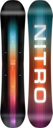 Nitro Snowboards Future Team BRD 25, Freestyleboard, Twin, Cam-Out Camber, All-Terrain, Mid-Wide